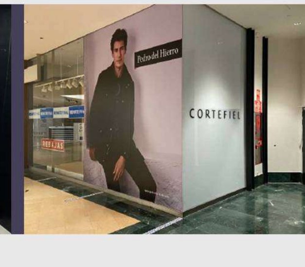 Cortefiel — Decoración de tienda