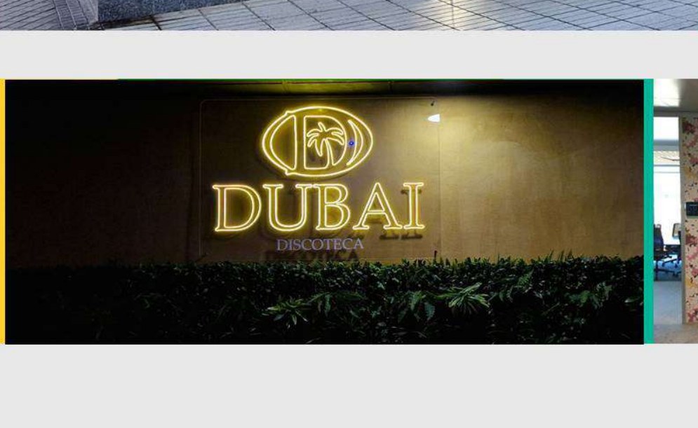 Dubai Discoteca — Rótulo de neón