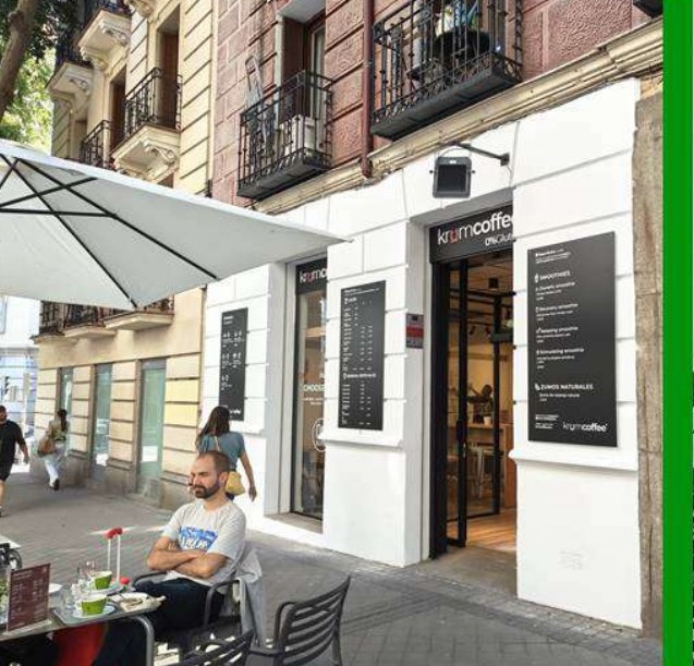 Krum Coffee — Rotulación de local