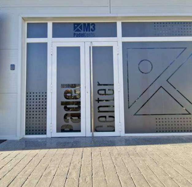M3 Padel Center — Rotulación integral